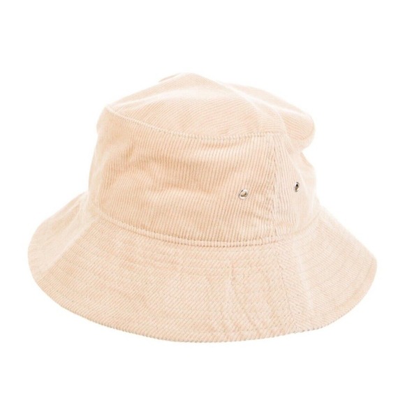 NAHMIAS Sand Corduroy Miracle Bucket Hat Size One Size Spellout Beige/Cream - Picture 5 of 6